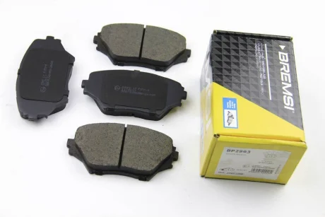 Гальмівні колодки пер. Toyota RAV4 94-05 (sumitomo) Bremsi BP2993