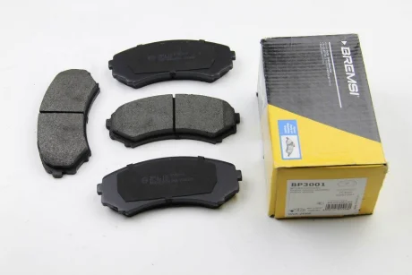 Гальмівні колодки пер. Mitsubishi Grandis 04-11/Pajero 90- (sumitomo) Bremsi BP3001