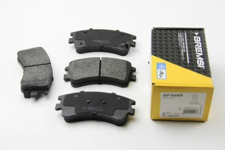 Гальмівні колодки пер. Mazda 6 02- Bremsi BP3089