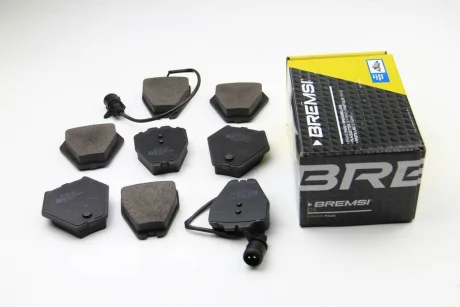 Гальмівні колодки пер. Audi A6 C5 97-/A8 D2 94- (Lucas) Bremsi BP3122