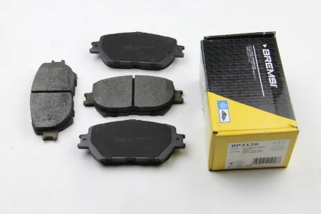 Гальмівні колодки пер. Toyota Camry 96-06 (akebono) Bremsi BP3126