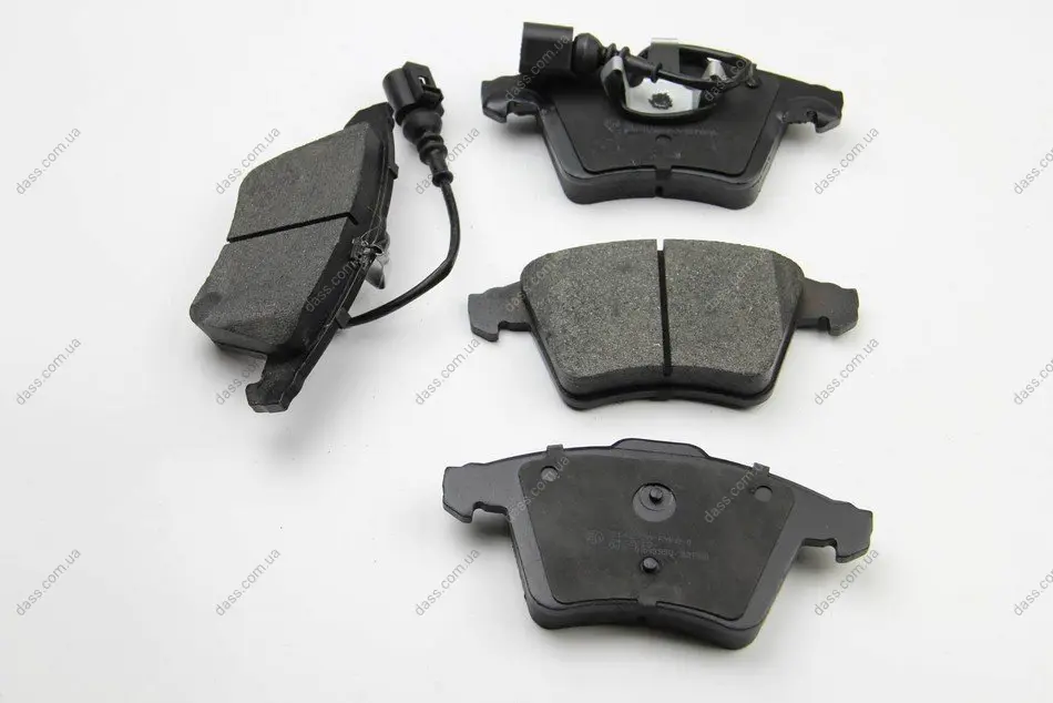 Гальмівні колодки пер. VW Touareg 02-10 (ATE) Bremsi BP3142 (фото 1)