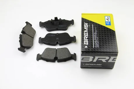 Гальмівні колодки пер. BMW 3(E90)/1(E81) 04-13 (ATE) (149,5x57,5x17,8) Bremsi BP3193