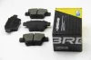 Гальмівні колодки зад. Peugeot 207/307/Citroen C4 06- (Bosch) Bremsi BP3198 (фото 1)