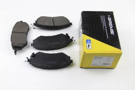 Гальмівні колодки пер. Subaru Legacy IV/Outback 03- (akebono) Bremsi BP3211