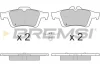 Гальмівні колодки зад. Connect/Focus II//Citroen C5/Saab 9-3 01- (ATE) Bremsi BP3217 (фото 1)
