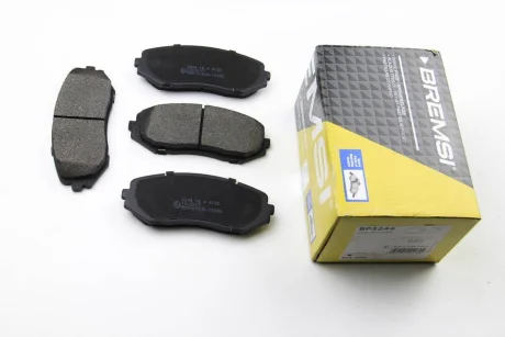 Гальмівні колодки пер. Suzuki Grand Vitara 05-15 (tociko) Bremsi BP3244