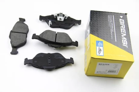 Гальмівні колодки пер. Toyota Yaris 05- (ATE) Bremsi BP3255