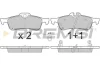 Гальмівні колодки зад. Toyota Yaris 05- (TEVES) Bremsi BP3320 (фото 1)