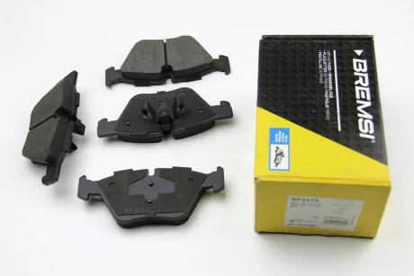 Гальмівні колодки пер. BMW 1 (E81/E87) 06-12 (ATE) Bremsi BP3479