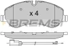 Гальмівні колодки пер. Transit (V348) 12- (RWD) Bremsi BP3525 (фото 1)