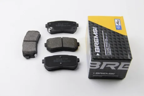 Гальмівні колодки зад. Hyundai i30 07-, Kona 17-, Tucson 18-, Kia Ceed 06-, Sportage 04- (Mando) Bremsi BP3614