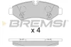 Гальмівні колодки зад. SPRINTER 18-21 (BREMBO) Bremsi BP3848 (фото 1)