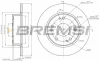Гальмівний диск зад. Honda Accord 7 03- (260*10) Bremsi CD7390S (фото 1)