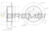 Гальмівний диск зад. Hyundai Tucson/Sonata/Kia Sportage 06- (262x10) Bremsi CD7447S (фото 1)