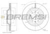 Гальмівний диск зад. Audi A3/ Kodiaq 16-/Octavia12-/Superb/Passat B6/B7/B8/Tiguan (310х22) Bremsi CD7503V (фото 1)