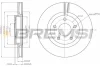 Гальмівний диск пер. Nissan Juke 10-,Qashqai 2,Rogue,X-Trail 2 07- (296*26) Bremsi CD7589V (фото 1)