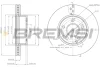 Гальмівний диск пер. MB C-CLASS S204 07-14 Bremsi CD7688V (фото 1)