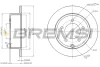 Гальмівний диск задн. Dodge Avenger/Caliber/Jeep Compass/Patriot 06- (262*10) Bremsi CD7762S (фото 1)