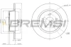 Гальмівний диск зад. Transit Connect/Kuga/C-max 10- 1.0-2.0 Bremsi CD8058S (фото 1)