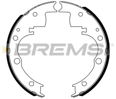 Гальмівні колодки зад. Daily II -99 (бараб.) Bremsi GF0166