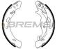 Гальмівні колодки зад. Ford Fiesta VI 08- (TRW) Bremsi GF0249 (фото 1)