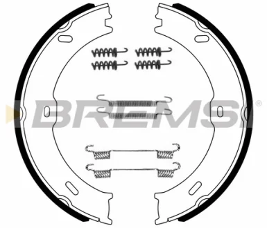 Колодки ручного гальма Sprinter/Crafter 06- (з пружинками) Bremsi GF0315-1