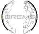 Гальмівні колодки зад. Dacia Logan 04-/Nissan Micra IV 10- (Bendix) Bremsi GF0409 (фото 1)