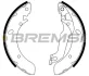 Гальмівні колодки зад. Hyundai Lantra 90-00/Coupe 96-02 (Mando) Bremsi GF0733 (фото 1)