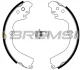 Гальмівні колодки зад. Impreza 92-00/Forester 97-08/Legasy I 89-94 (Akebono) Bremsi GF0884 (фото 1)