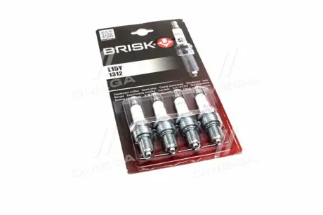 Свічка запалювання CLASSIC ВАЗ 2101-07, 2121, Москвич (блістер) BRISK L15Y