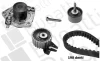BUGATTI FIAТ К-кт ГРМ (помпа+ремень + 2ролика ) STILO 1.9 03-, ALFA ROMEO 147,156 1.9 03- KBU10184B