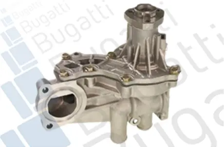 Помпа води Audi/Seat/VW 1.3/1.6/D/TD/1.7/D/1.8/1.9/D/TD/TDI/SDI/2.0/E 76- (R/B)(6 лоп)(з корп.) BUGATTI PA10161