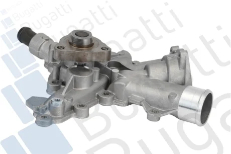 Помпа води Opel Astra G/H/Corsa C/D 1.2 16V/1.4 00-14/Combo 1.4 16V 05- (B/B) (8лоп) (с датчиком t) BUGATTI PA10318