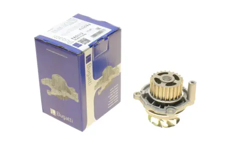 Помпа води Audi A3/A4/Skoda Octavia/VW Caddy/Golf/Passat 1.6/1.8/2.0/FSI 96- (R/B)(7лоп) BUGATTI PA5112 (фото 1)