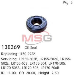 Фото - сальник гумометалевий CARGO 138369 Сальник гумометалевий CARGO 138369