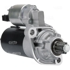 Стартер (12В, 1,1кВт, новий із заставою) AUDI TT SEAT ALHAMBRA, LEON, TOLEDO II SKODA OCTAVIA I VW BORA, BORA I, GOLF IV, NEW BEETLE, SHARAN 1.8-3.2 09.95-12.10 Cargo F032114174