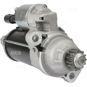 Стартер (12В, 1,7кВт, новий із заставою) AUDI A1, A1 ALLSTREET, A1 CITY CARVER, A3, A3 ALLSTREET, Q2, Q3, TT CUPRA ATECA, FORMENTOR, LEON, LEON SPORTSTOURER SEAT ALHAMBRA, ARONA 1.0-2.0 09.07- Cargo F032115560