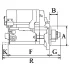 TOYOTA Стартер FORTUNER 05-, HILUX VII 05 Cargo F032116981 (фото 1)