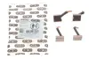 Щітки стартера Audi 100 (C1) 1.8 68-71 (12V) 18x7x16 = BSX1044 CARGO F 032 900 043 (фото 2)