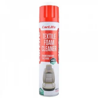 Пінний очисник текстилю CARLIFE TEXTILE FOAM CLEANER 650мл CarLife CF651