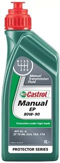 1л MANUAL EP 80W-90 API GL4 масло трансм. мінерал CASTROL EB-MEP809-12X1L