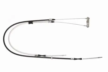 OPEL Трос тормоза Kadett E 86- (1270/715+1700/1100mm) Cavo 5902 231