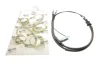 OPEL Трос ручного тормоза Omega 88- (2x1550/845mm) Cavo 5902 682 (фото 2)