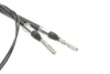 OPEL Трос ручного тормоза Omega 88- (2x1550/845mm) Cavo 5902 682 (фото 4)