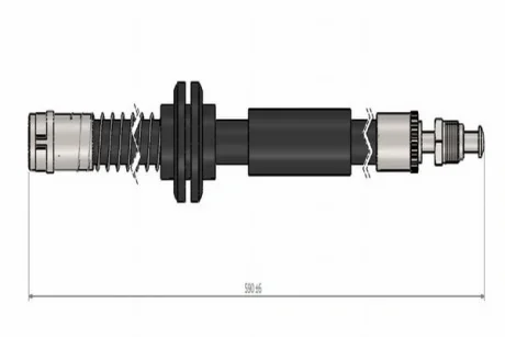 VW гальмівний шланг передній AMAROK 2.0 TDI 10 Cavo C900 624A