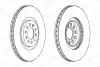 VW диск гальмівний передній Audi A3,Golf IV,Skoda SuperB 99- CHAMPION 562132CH (фото 2)