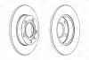 VW диск гальмівний задній 245mm Audi 80,A4 00-,Seat Exeo 08- CHAMPION 562192CH (фото 2)