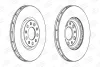 Гальмівні диски 2шт пер. Fiat 500 (334_)/Jeep Renegade 14- (305*28) Champion 562299CH (фото 2)