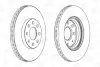 OPEL диск гальмівний передній Corsa D 06-,Fiat Grande Punto 05- CHAMPION 562304CH (фото 2)